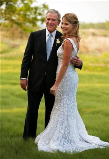 Lovely Jenna Bush ties the knot in “spectacular” wedding