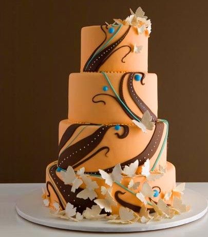 Astoundingly Beautiful Wedding Cakes from the Cake Girls
