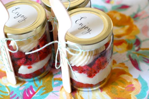 Wedding Dessert in a Jar