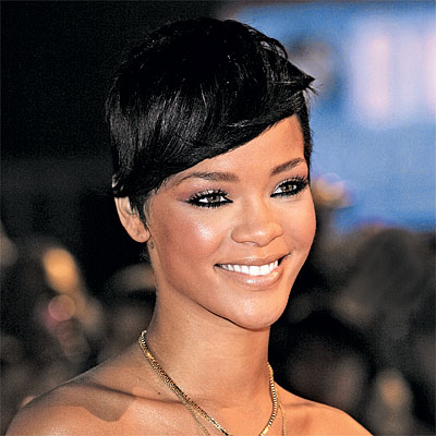 rihanna short hair back view. look for shorter hair