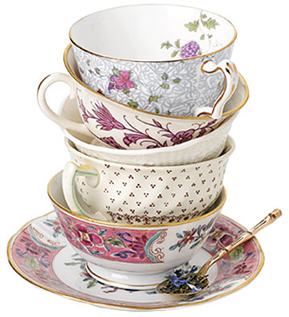 Vintage Chic Wedding teacups Vintage Chic Wedding