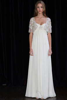 Winter Wedding Gown on Temperley Winter Wedding Dress