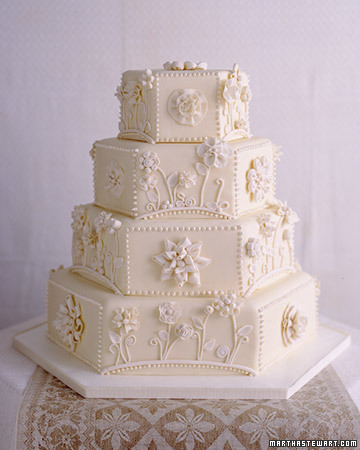 Winter White Wedding Cakes