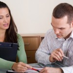 couple discussing finance