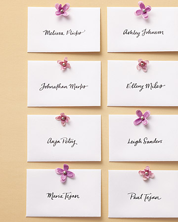 All photos and ideas from Martha Stewart Weddings