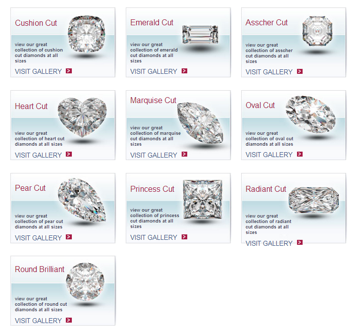 PrimeStyle.com Diamond Cuts