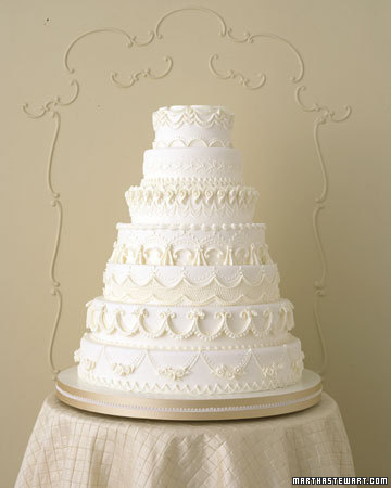 Winter White Wedding Cakes