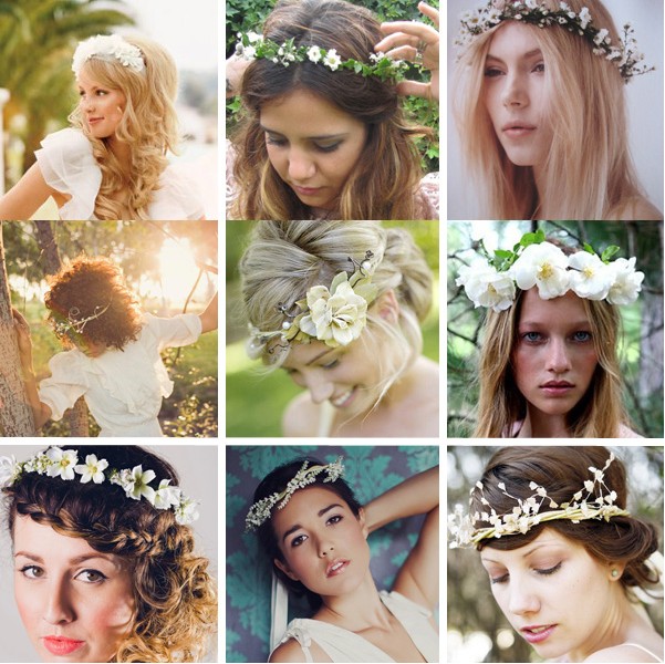 Bridal Crown: Wreathed in Flowers